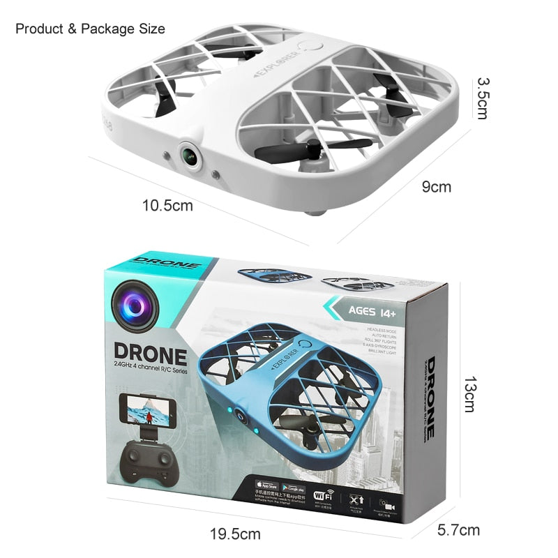 360 Degree Wifi Camera Flip Toy Drone