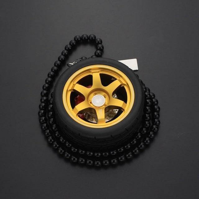 Cool Wheel Keychain Car Accessories