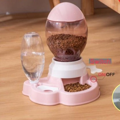 2in1 Automatic Creative Pet Dispenser