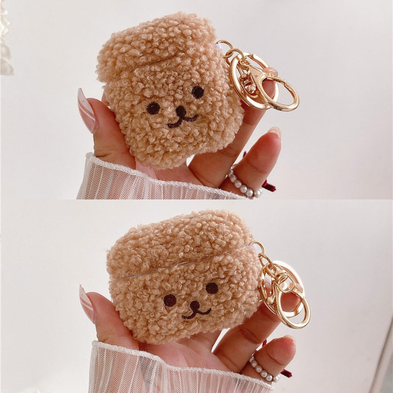 Fluffy Dog AirPods Case