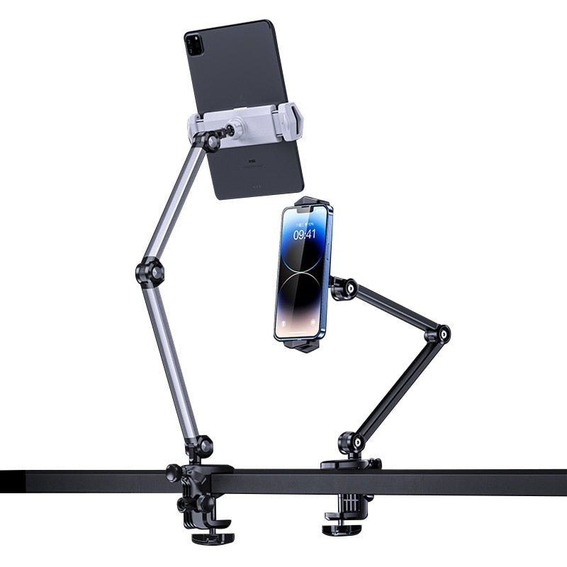 Adjustable Smart Folding Metal Tablet Holder