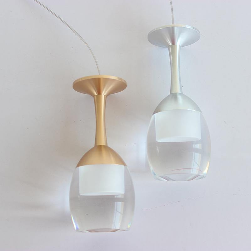 Modern Wine Glass Shaped Pendant Lights