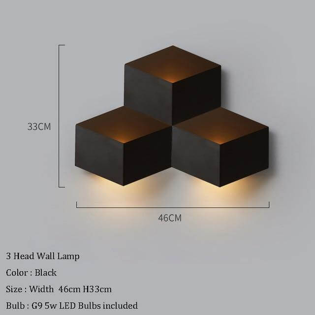 Creative Modern Geometric LED Wall Light