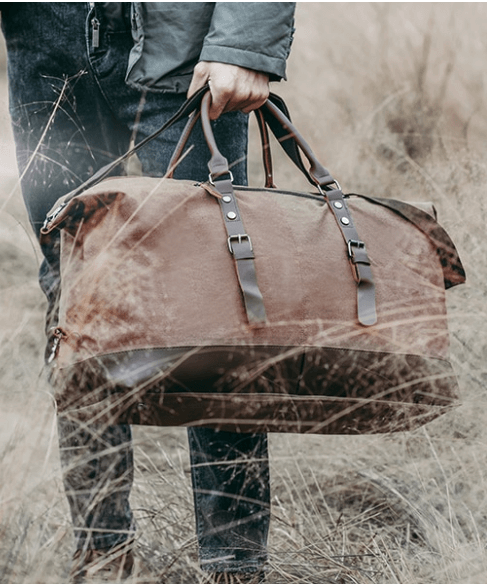 Premium Vintage Canvas Sport Bag