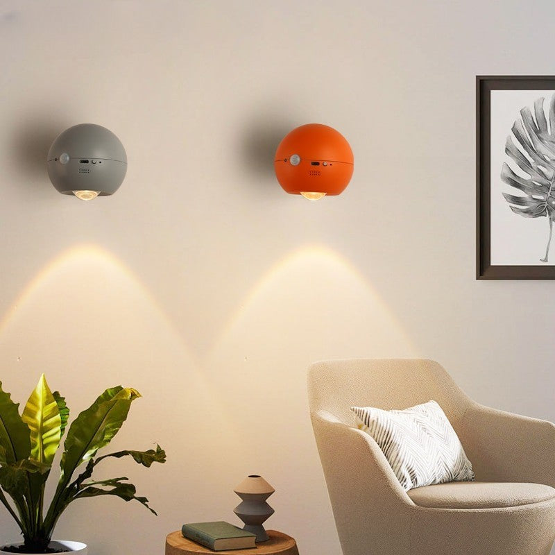 Eye Project Motion Sensor Rechargeable Wall Lamp