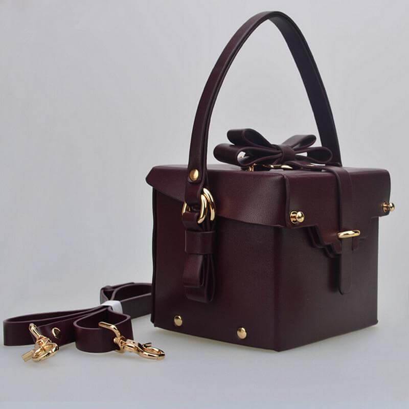 Leather Luxury Gift Box Women Bags