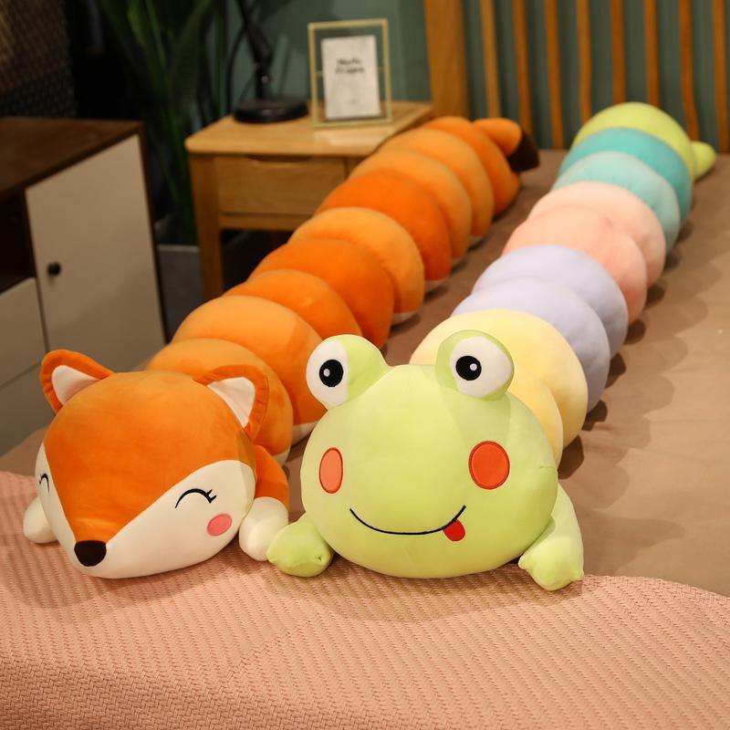 Cute Caterpillar Soft Plush Pillow