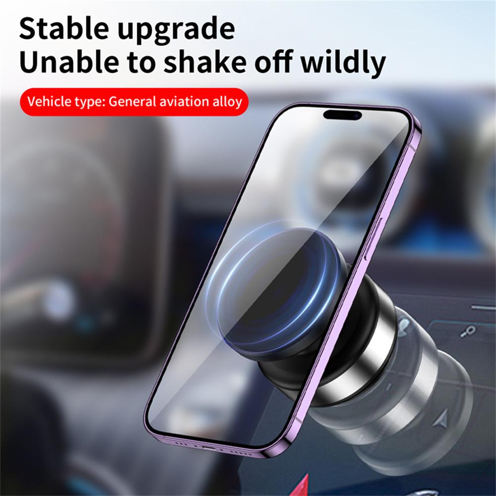 Strong Vacuum Suction Magnetic Car Phone Holder