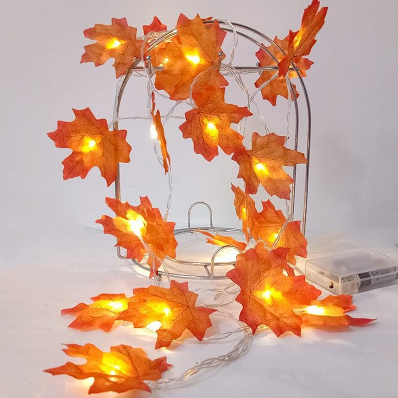 Fairy Autumn Leaves Light Set