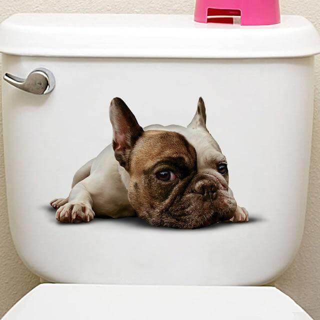 3D  Pet Wall and Bathroom Stickers