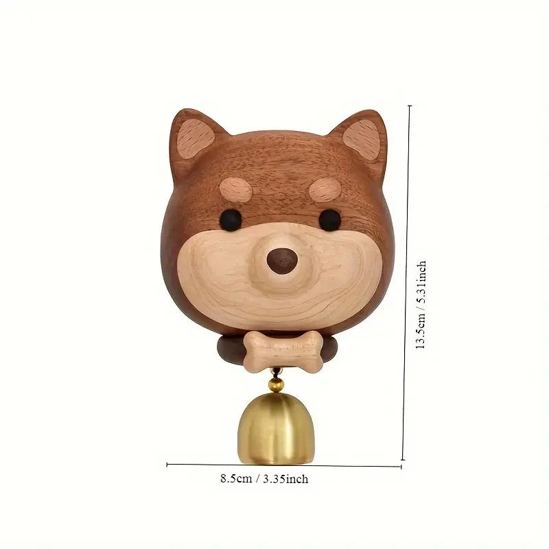 Playful Shiba Design Door Bell