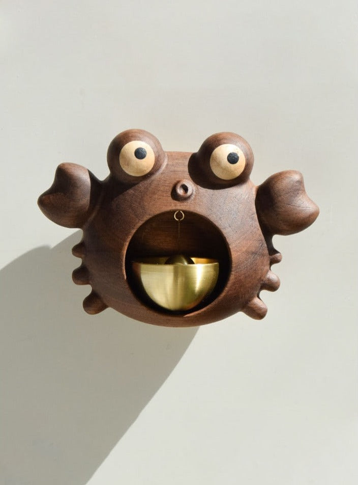 Solid Wood Cute Hanging Door Bell