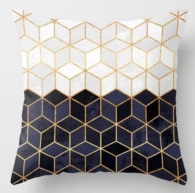 Irregular Triangle Pattern Pillow Cases