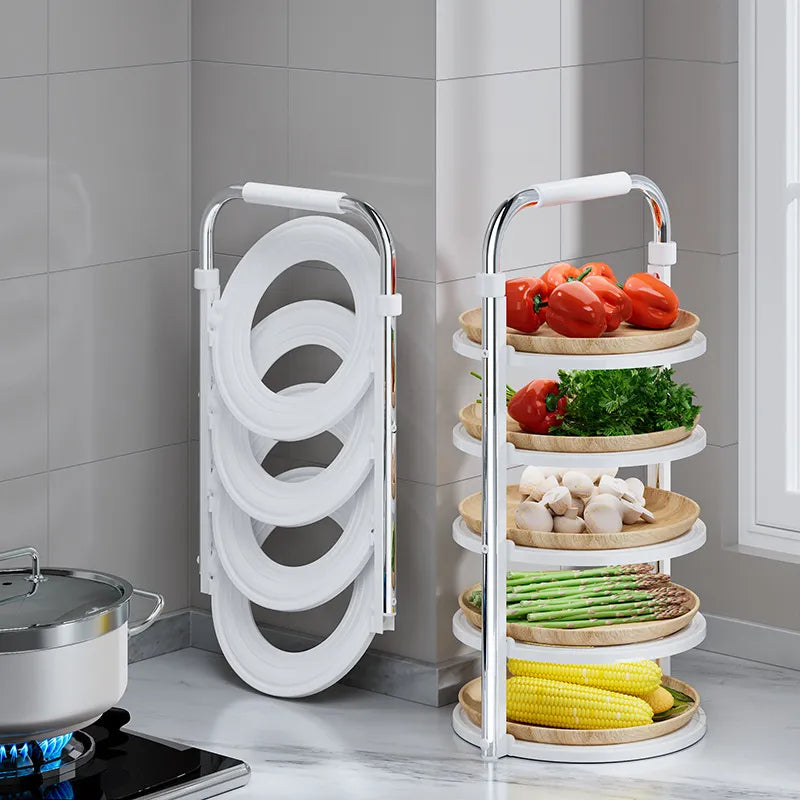 Stack Ease Compact Kitchen Organizer Rack