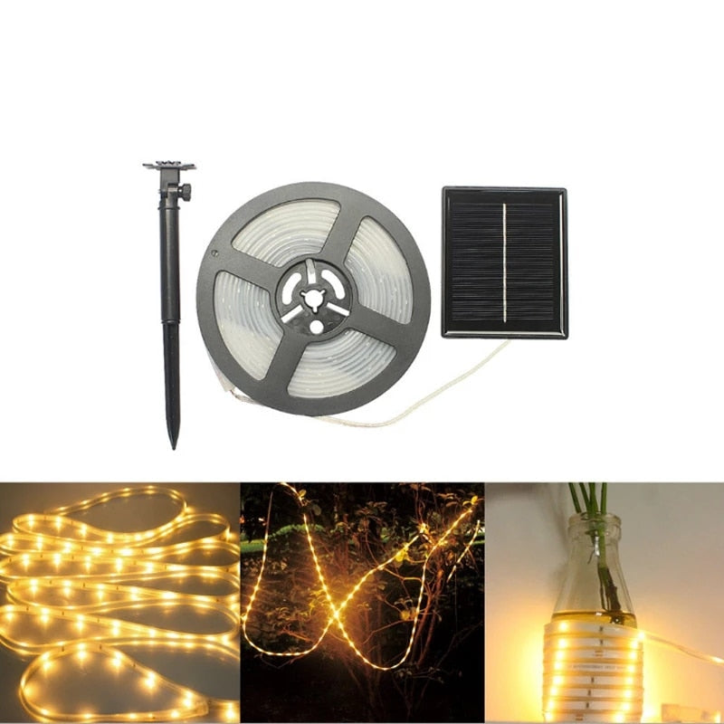 Solar Powered Garden LED Strip Light