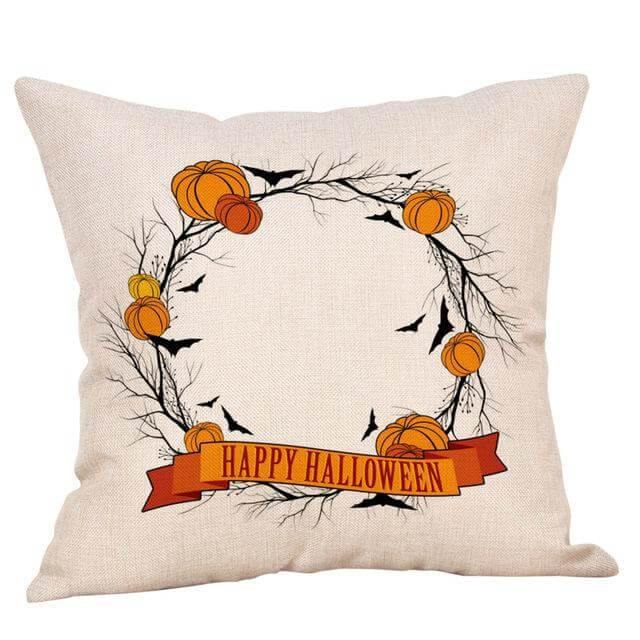 Harvest Season Fall Halloween Pillow Cases