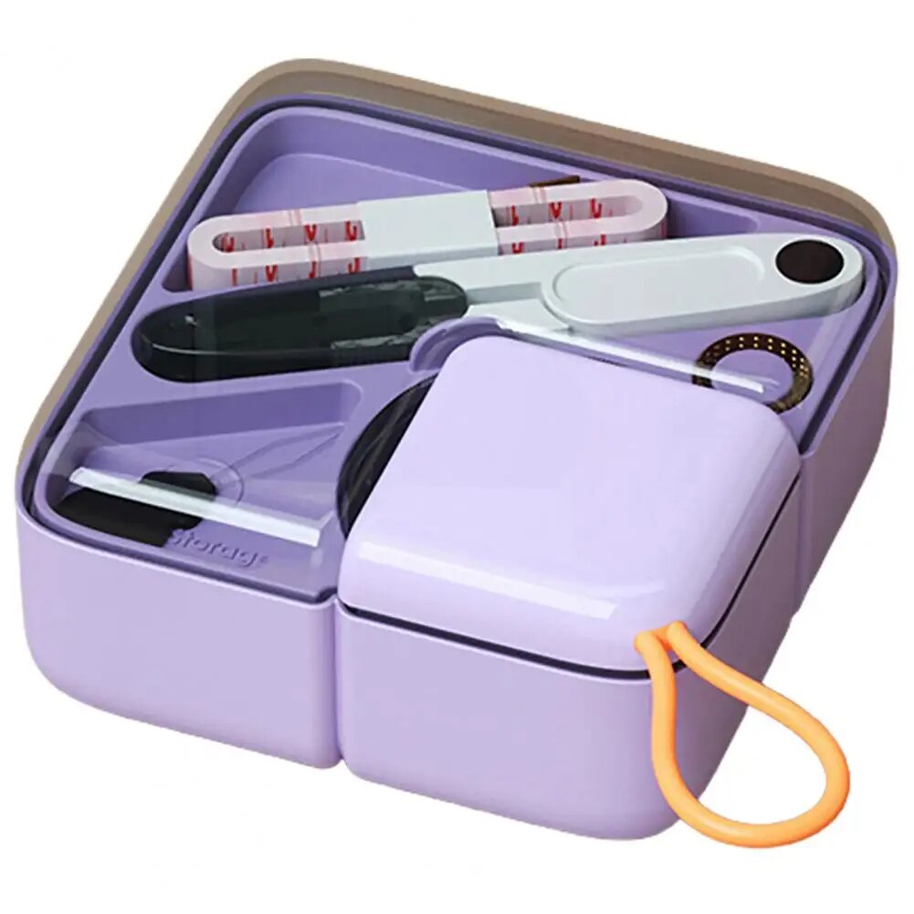 Trendy Pastel-Colored Travel Sewing Kit