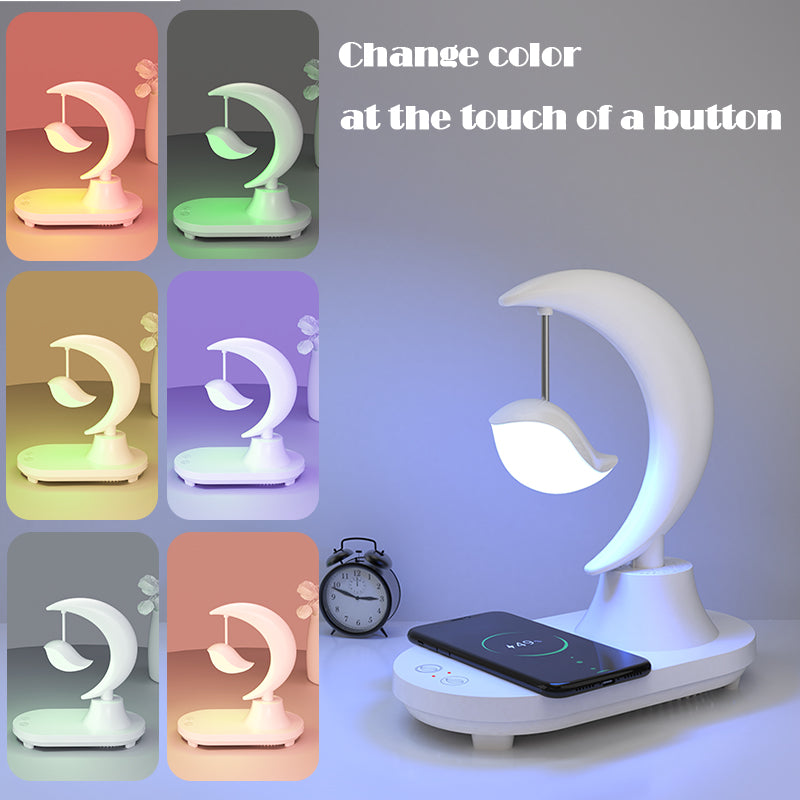 Moon Star Wireless Charging Night Lamp