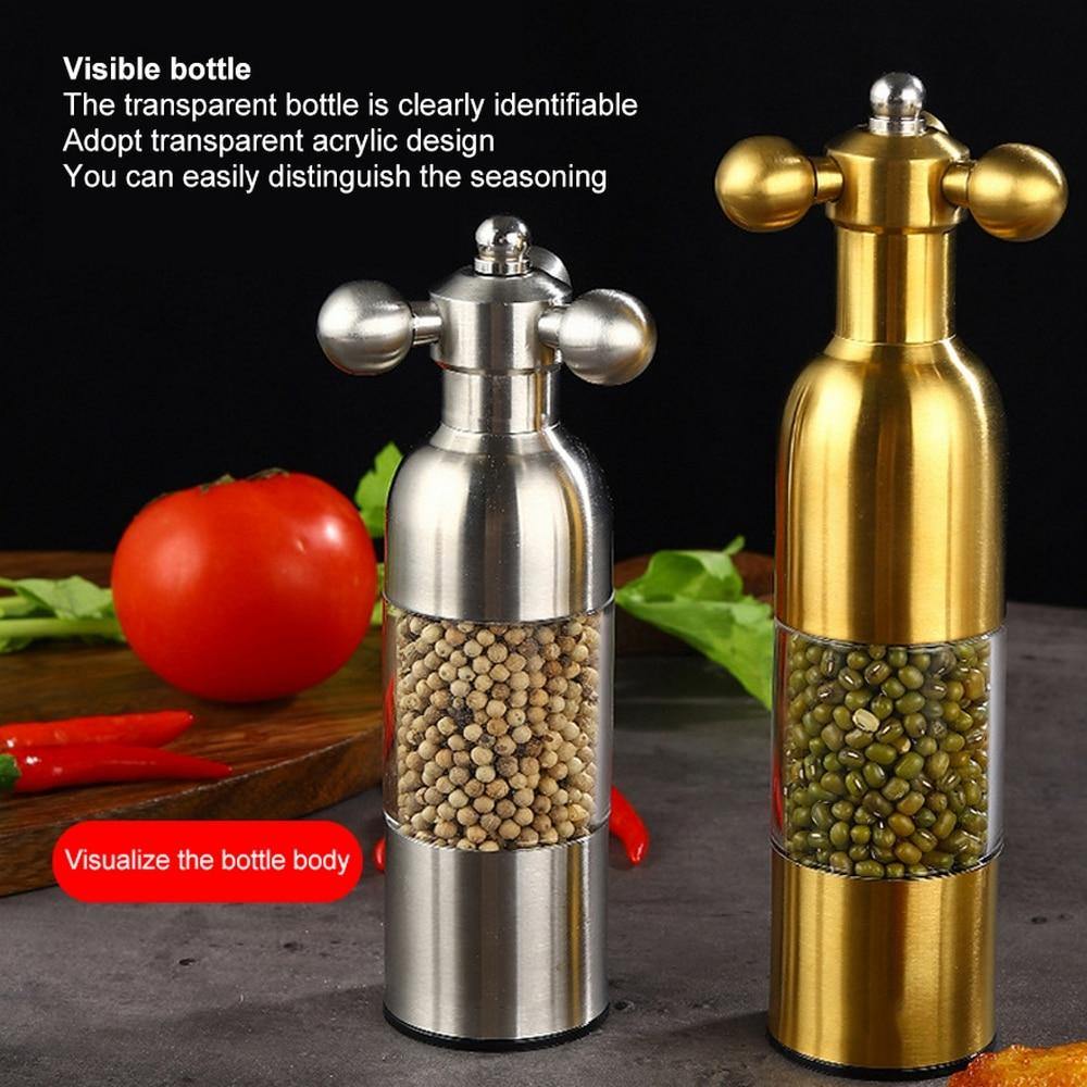 Stainless Steel Elegant Ceramic Seasoning Grinder