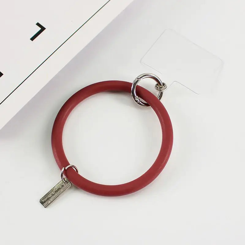 Hanging Ring Soft Anti-Lost Phone Holder Bracelet