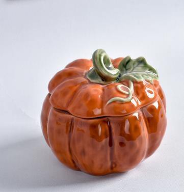 Pumpkin Ceramic Kitchen Mug Bowl