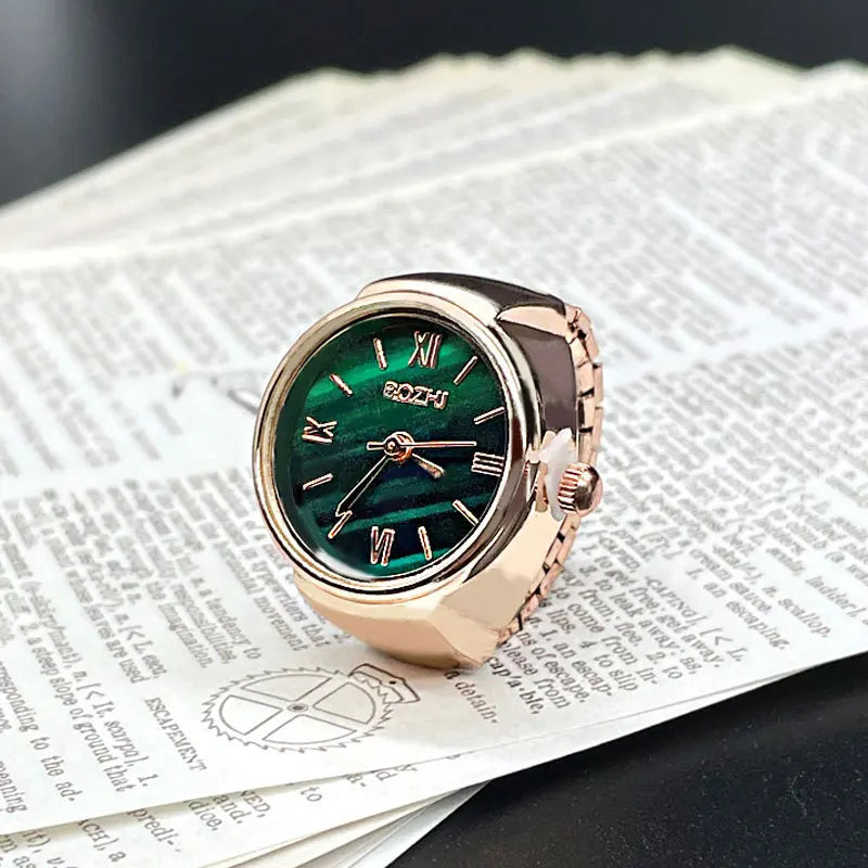 Classic Style Finger Ring Quartz Watch