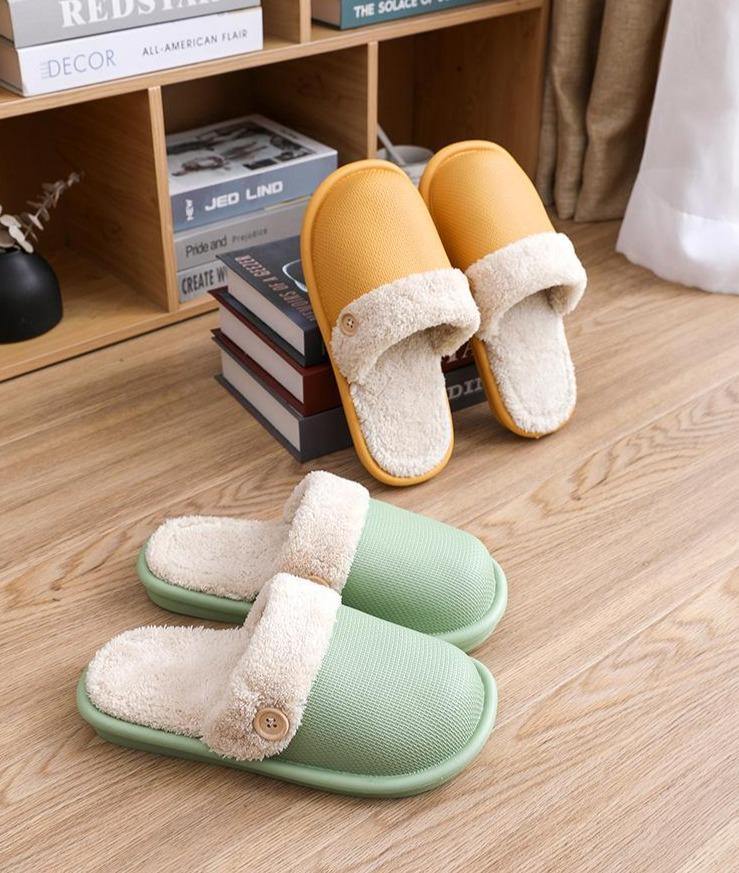 Lightweight Washable Comfy Plush Slippers