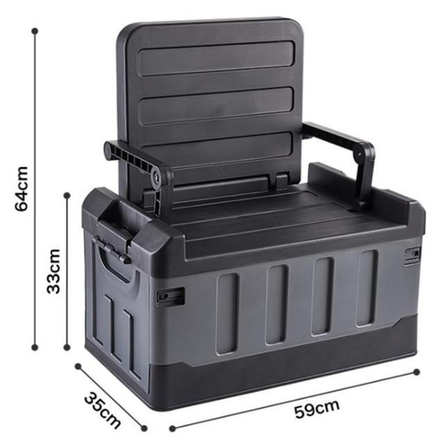 Portable Travel Storage Box Chair