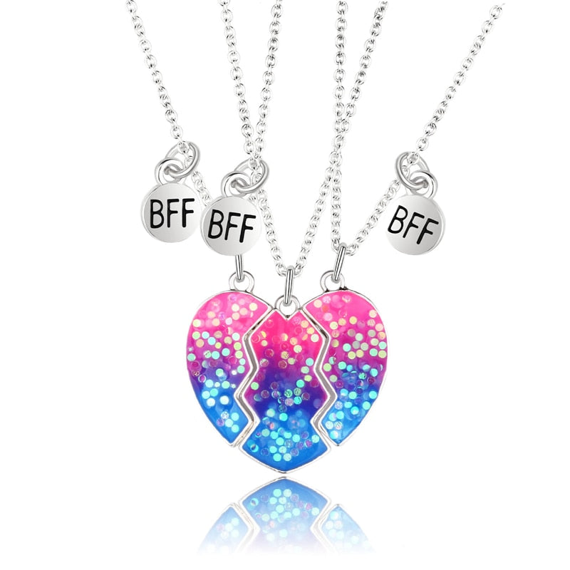 Magnetic Lovely Couples Pendant Necklace