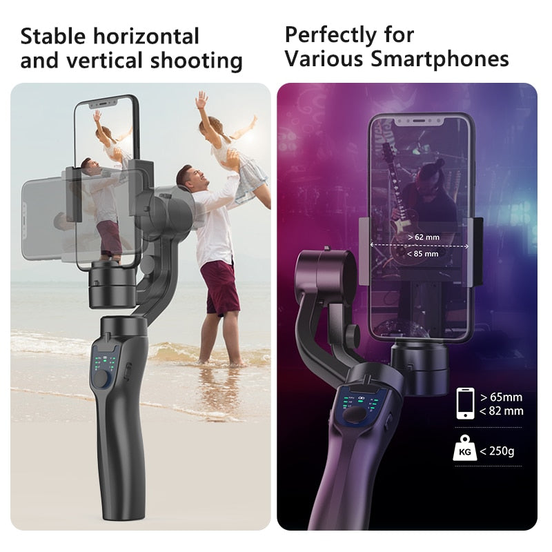 Smart Capture Axis Gimbal Handheld Stabilizer