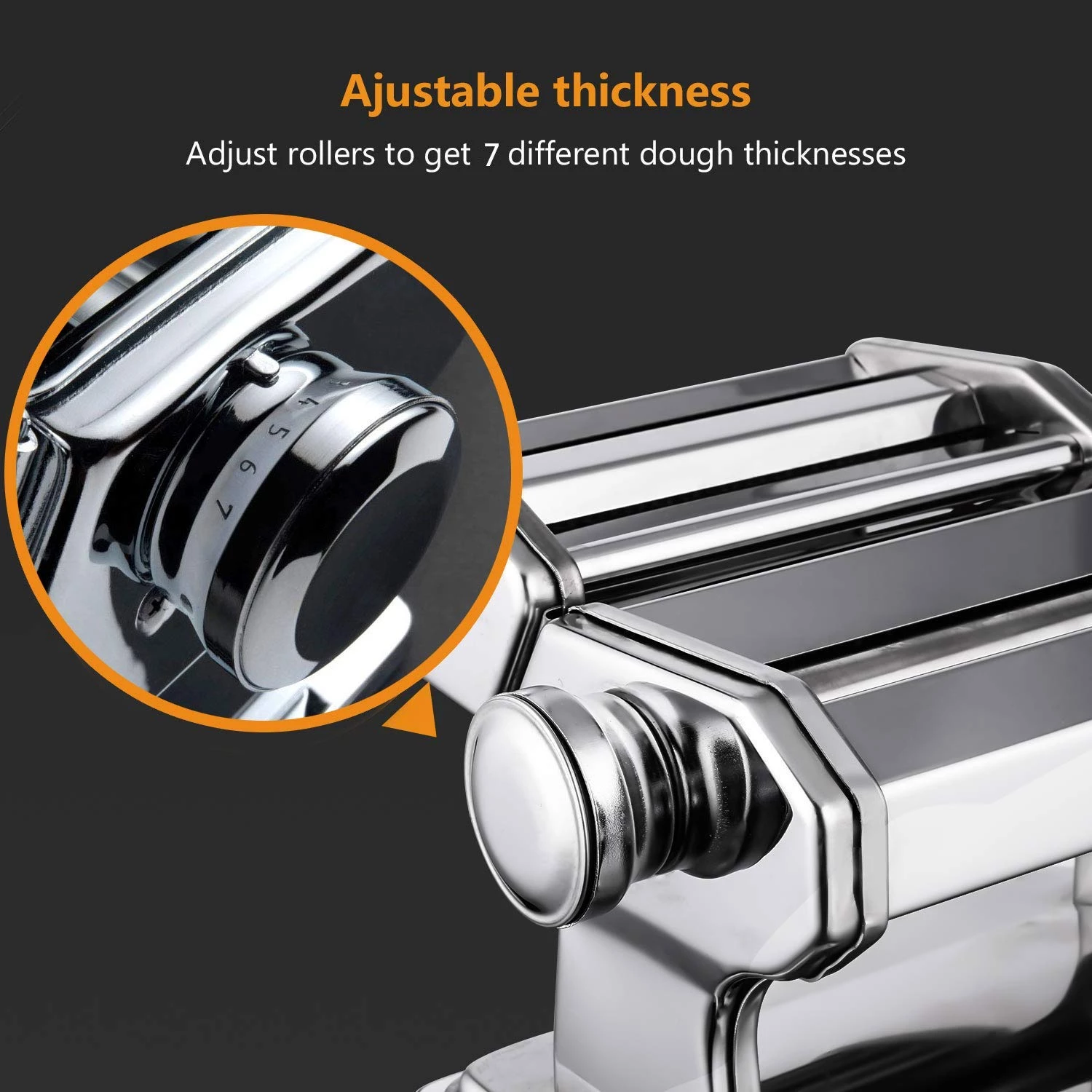 Stainless Steel Manual Noodle Pasta Maker