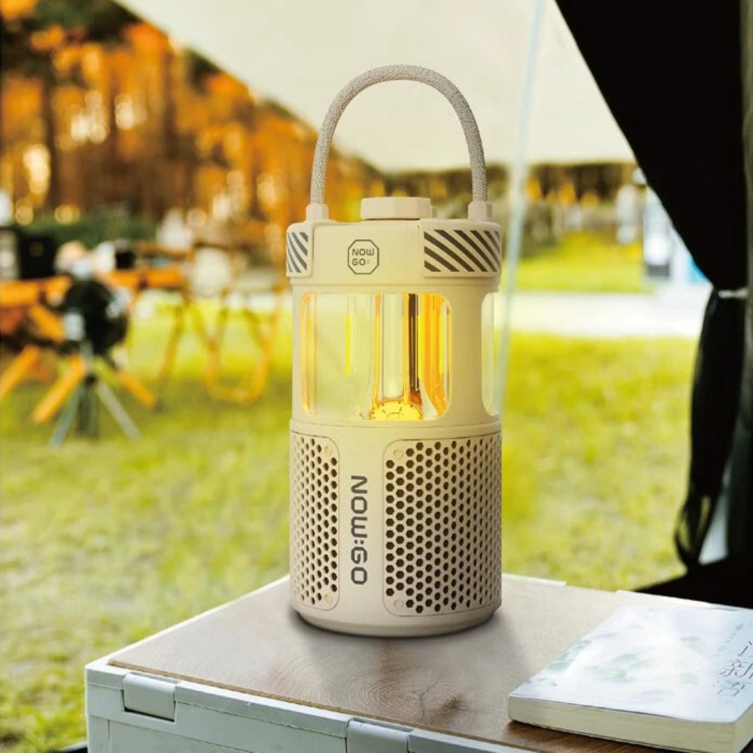 Vintage Style LED Outdoor Speaker Lamp