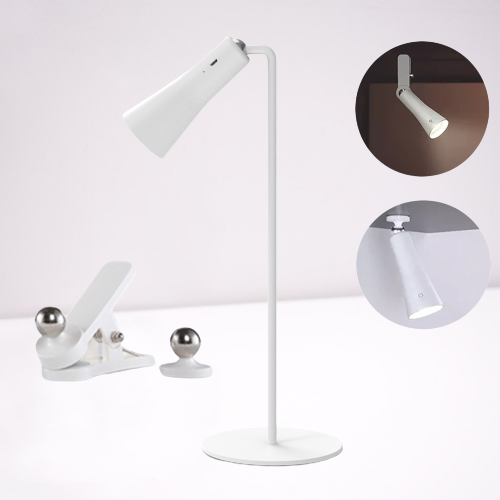 Shiny Orbit Rechargeable Rotating Desk Lamp