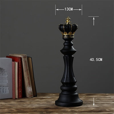 Luxury Chess Statue Home Decor