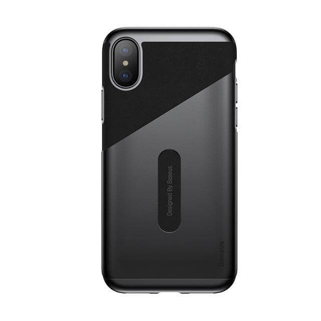 Creative Smart Leather Phone Case For iPhone X