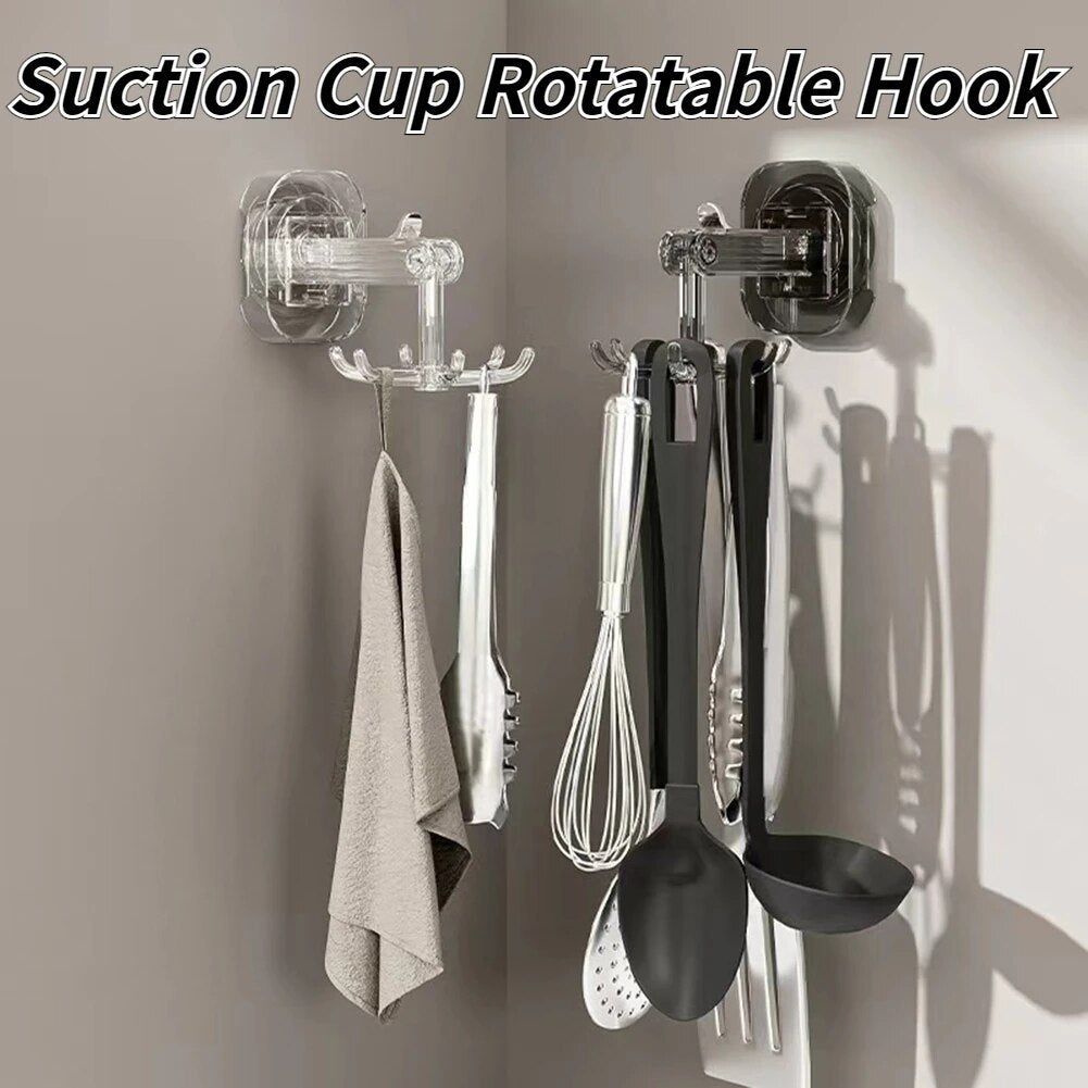 Simplistic Six-Claw Universal Rotating Hook