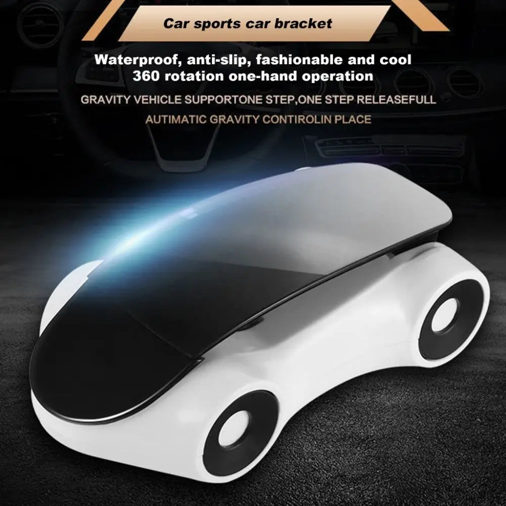 Futuristic Car Rotating Phone Holder Stand