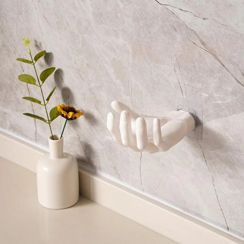 Hand Shape Decorative Resin Storage Hook