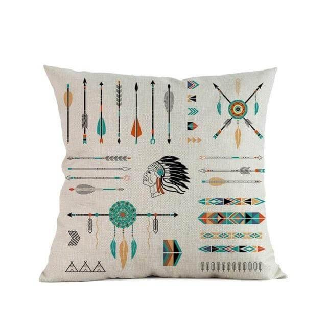 Geometric Symbols Decorative Home Pillow Cases