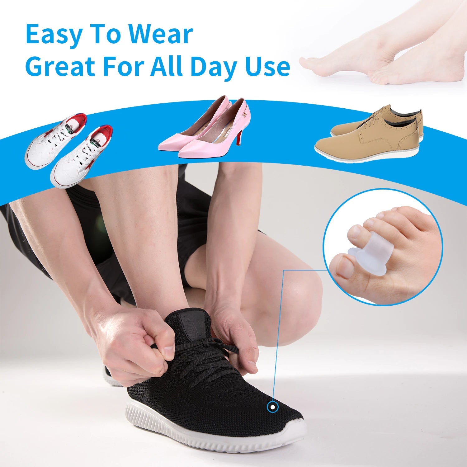 Foot Care Soft Toe Separator