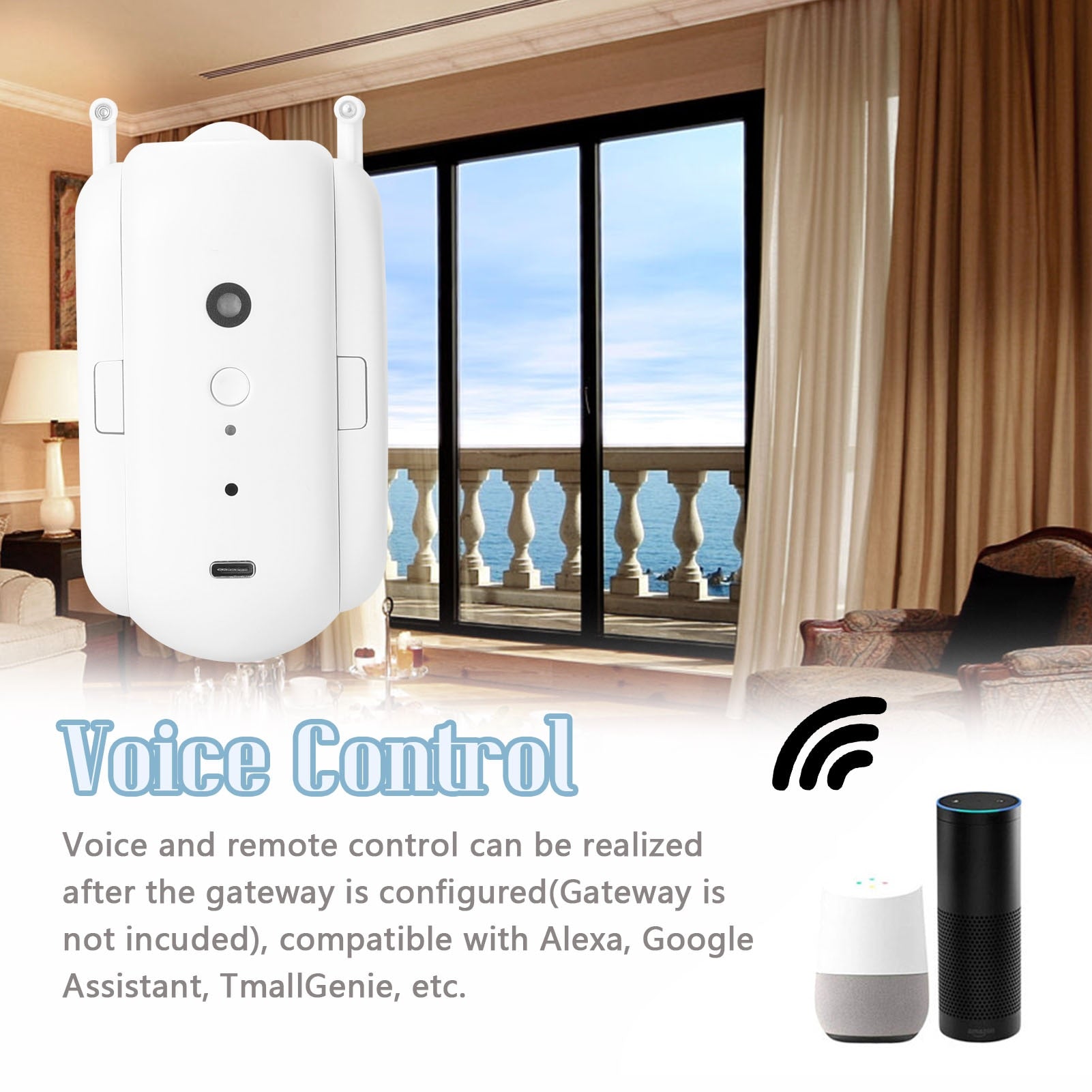 Smart Automatic Electric Curtain Opener