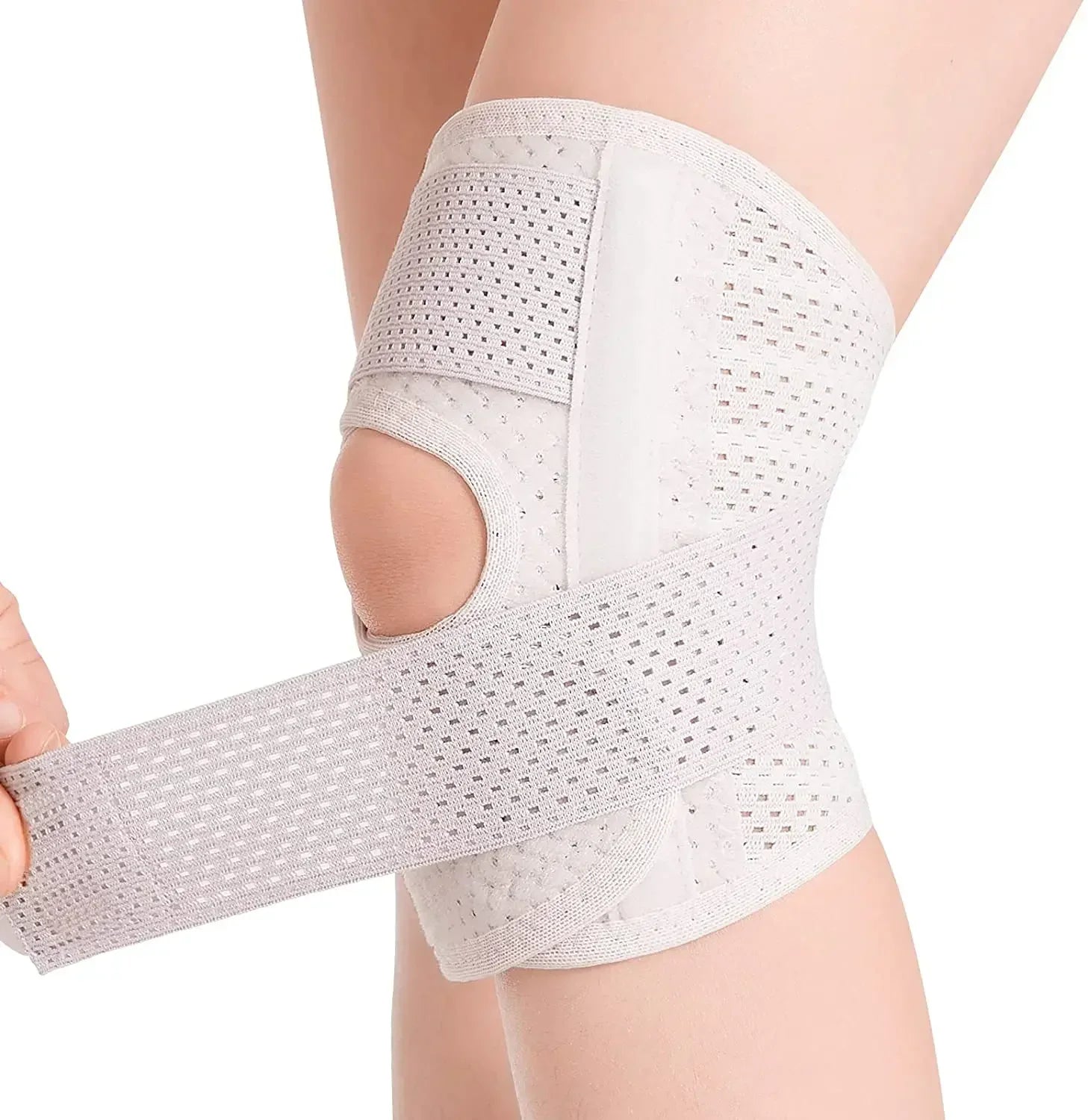 Breathable Adjustable Stabilizing Knee Support Braces