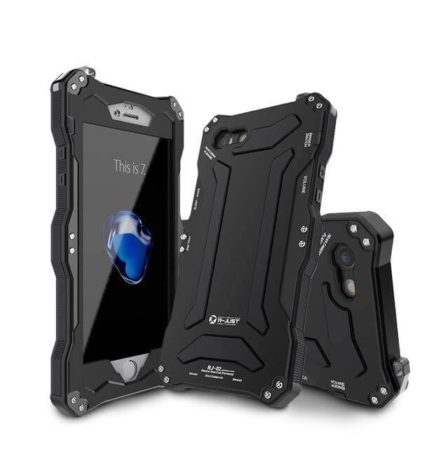 Luxury Waterproof Aluminum Armor Iphone Case