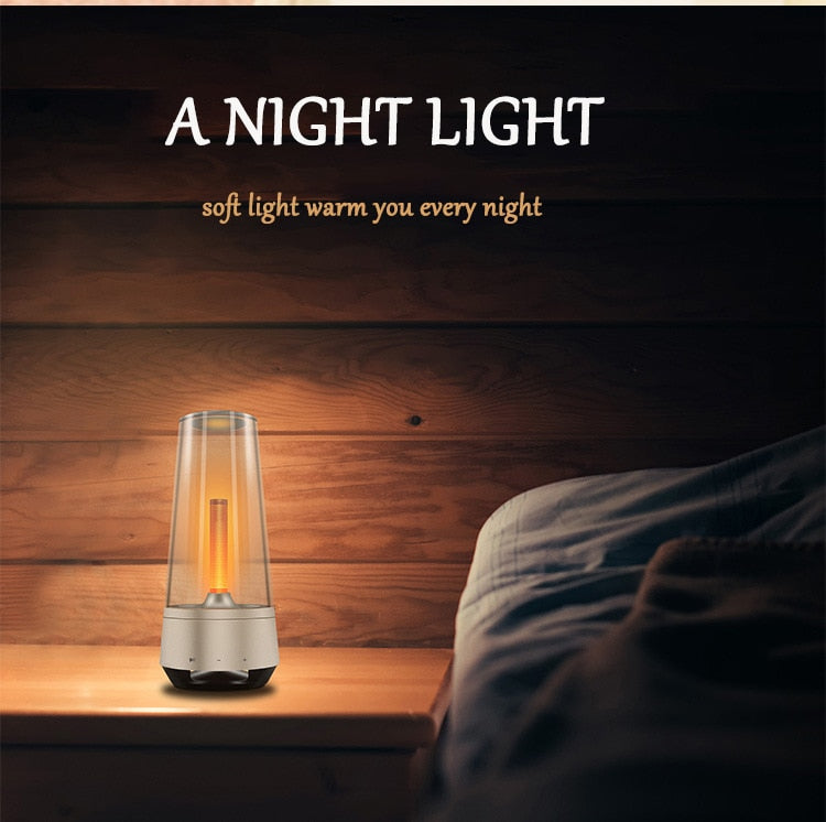 Portable Atmosphere Night Light Speaker