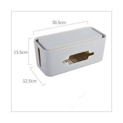 Storage Box and Organizer for Power Outlet