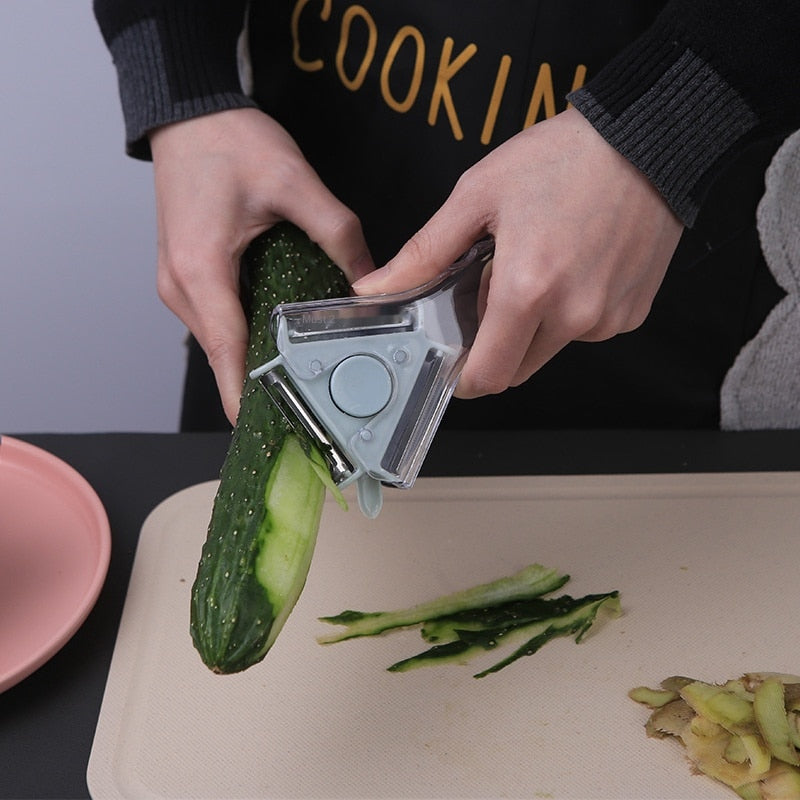 Magic Multi-Blade Triangle Vegetable Peeler