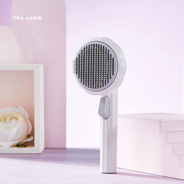 Pet Self Cleaning Hair Brush