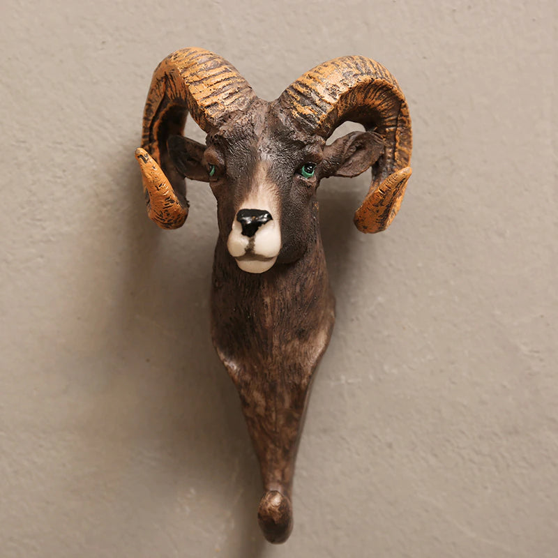 Retore Animal Wall Hanging Coat Hooks