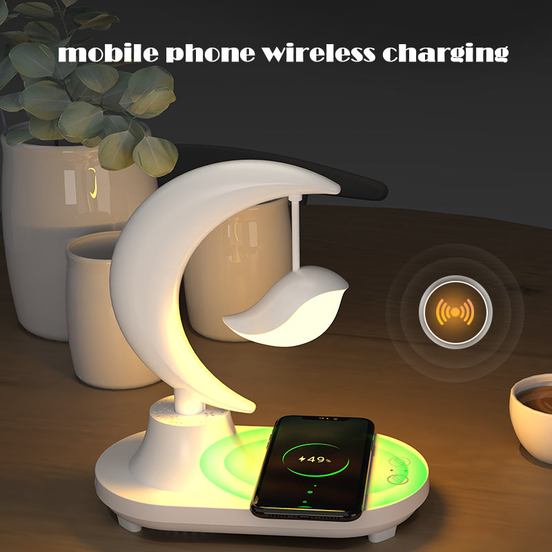 Moon Star Wireless Charging Night Lamp