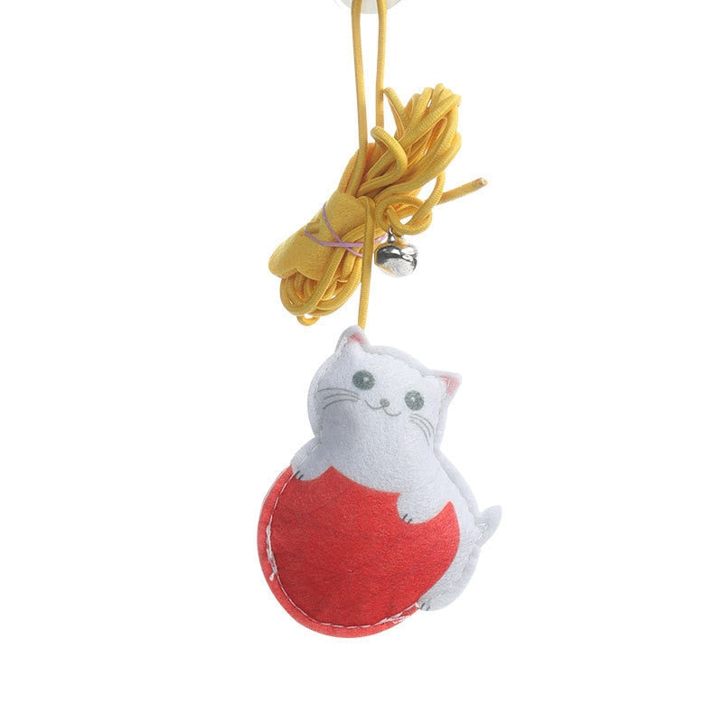 Hangable Interactive Cat Exercise Teaser Toy